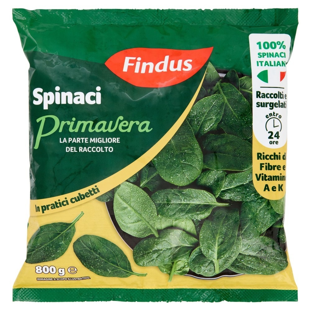 Ciuffetti di spinaci o fagiolini surgelati Findus g 600 - Offerta nel negozio Bennet