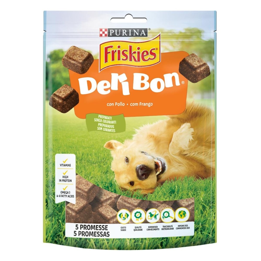Snack per cani Deli Bon Friskies Purina 120 g in offerta da Bennet