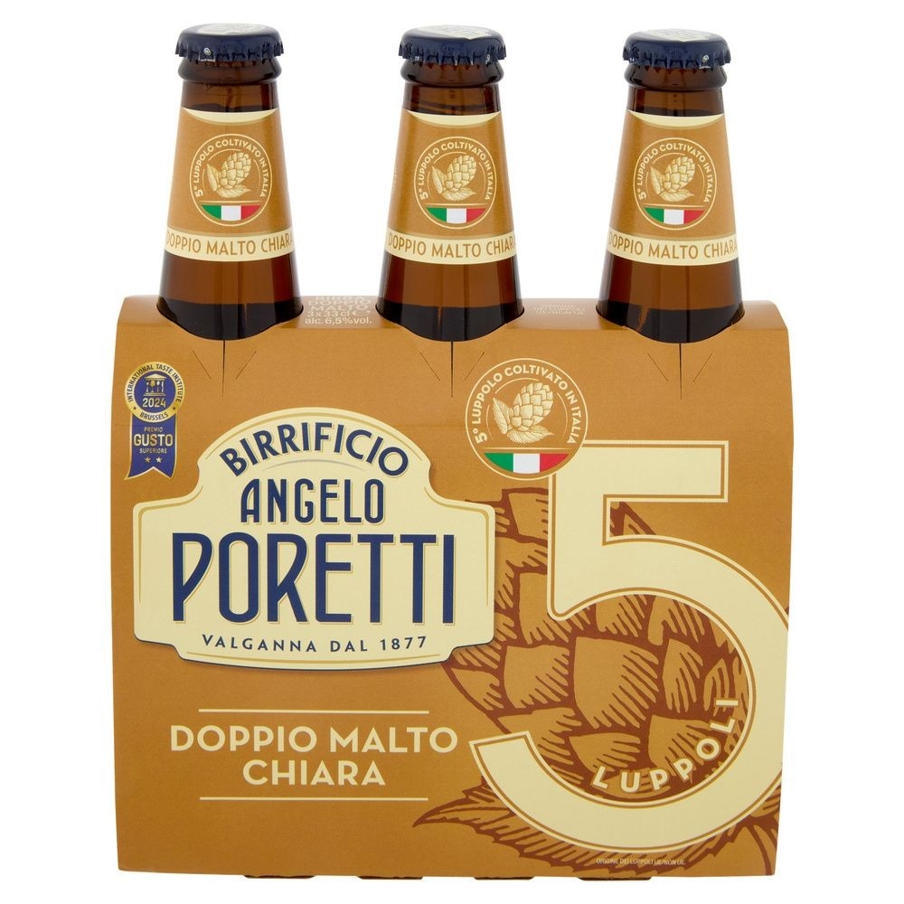 Birrificio Angelo Poretti 5 Maltata & Fruttata 3 x 33 cl in offerta da Iper La grande i