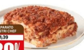 Lasagne al ragù di carne in offerta da Il Gigante