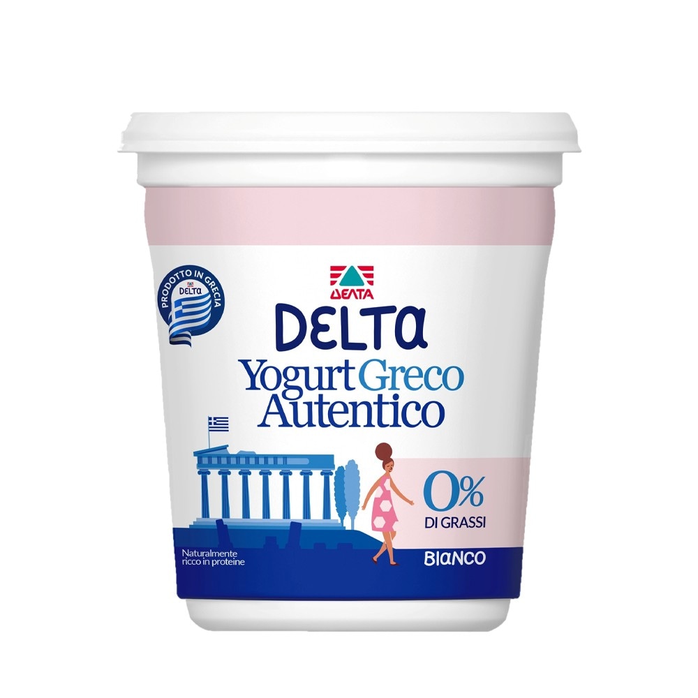 Yogurt Bianco Magro Delta 1 kg in offerta da Carrefour