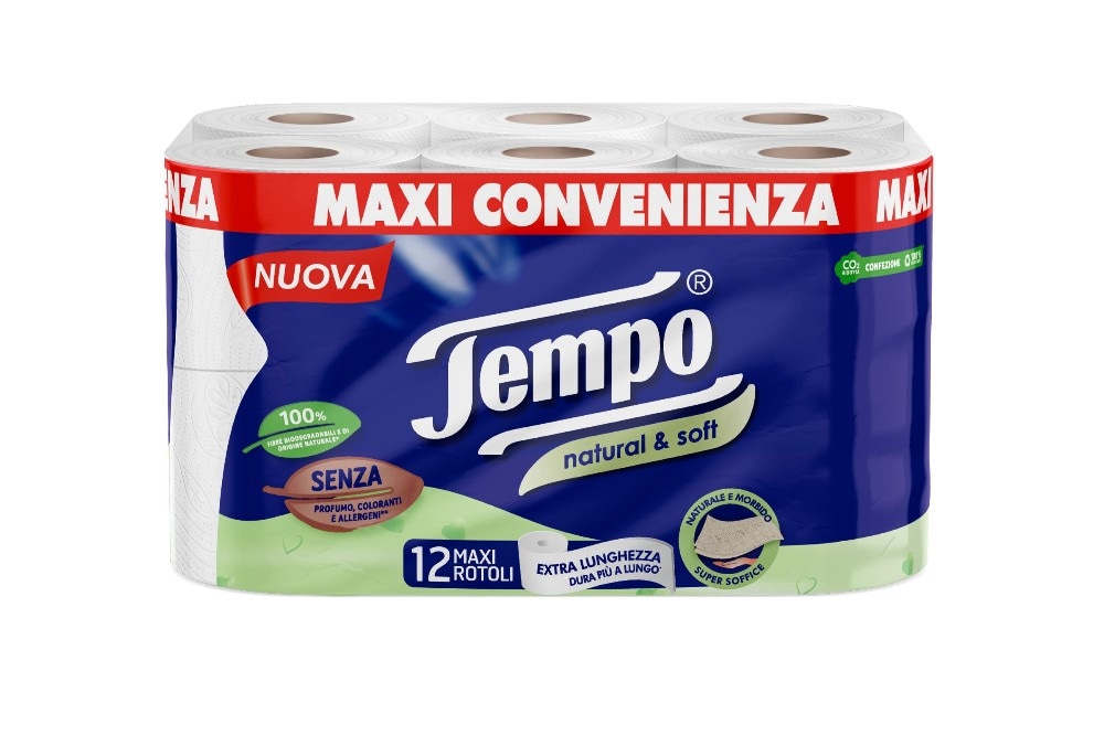 Tempo Carta igienica 12 rotoli in offerta da Lidl