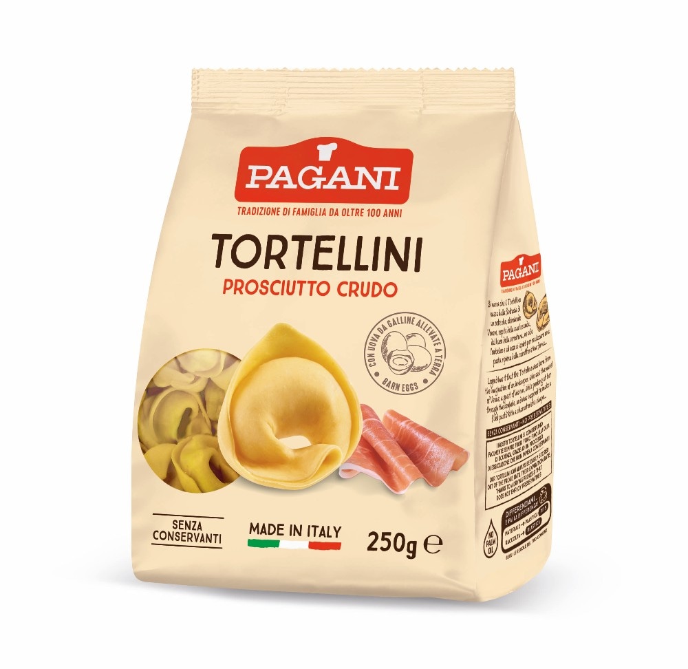 Tortellini o ravioletti Pagani con prosciutto crudo 250 g in offerta da Il Gigante