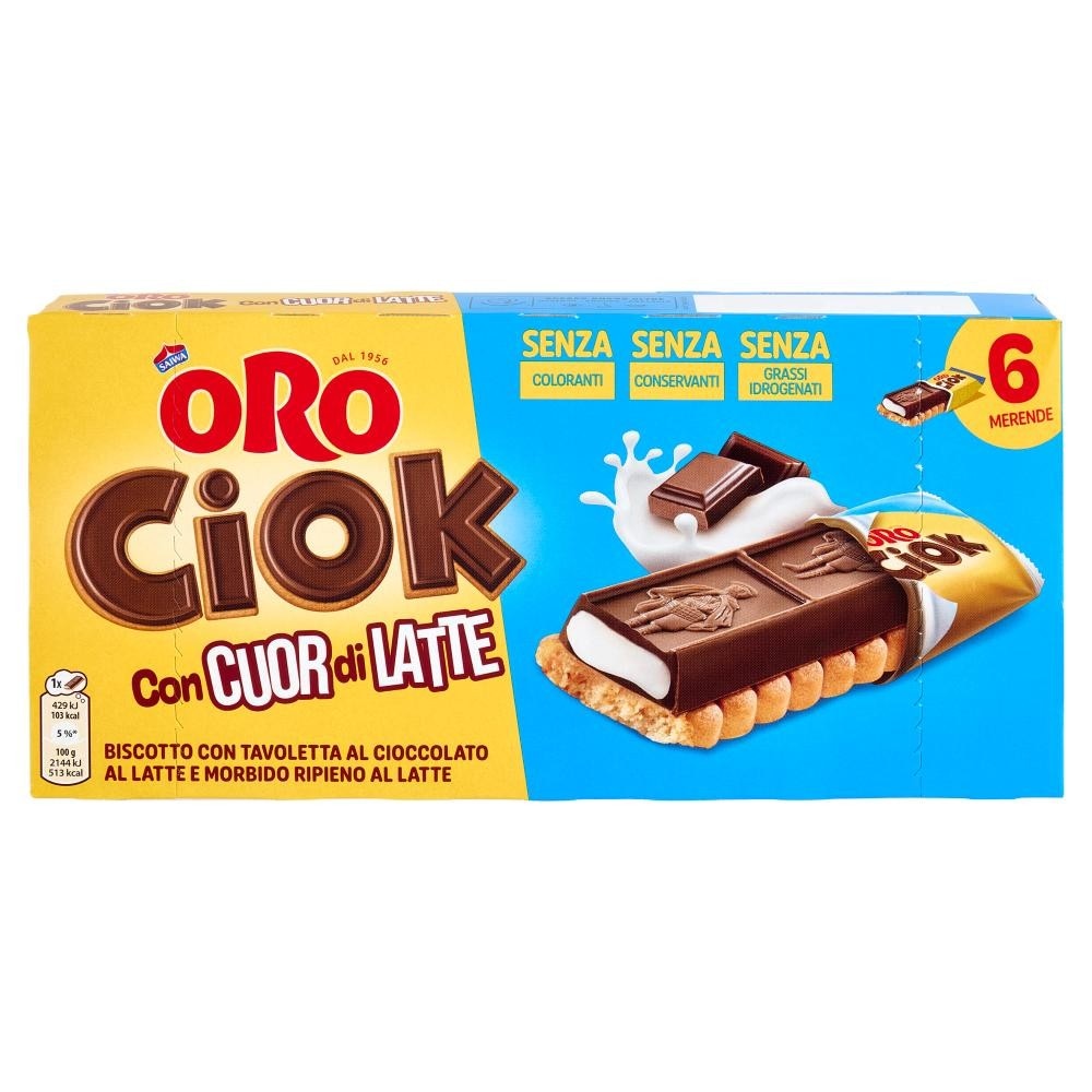 Oro Ciok Cuor di Latte 120 g in offerta da Carrefour