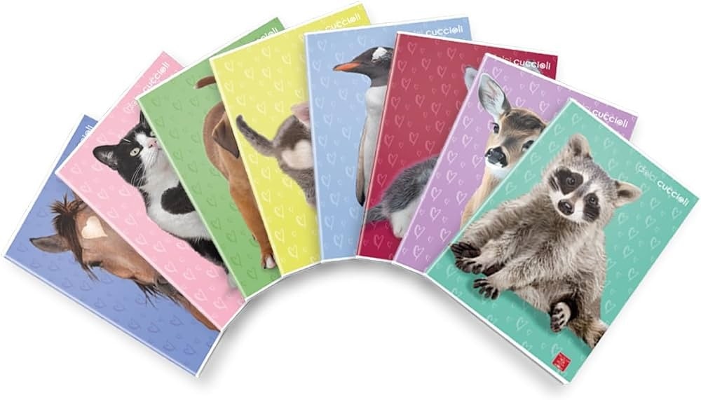 Maxiquaderni Dolci Cuccioli / Animal Pigna in offerta da Eurospin