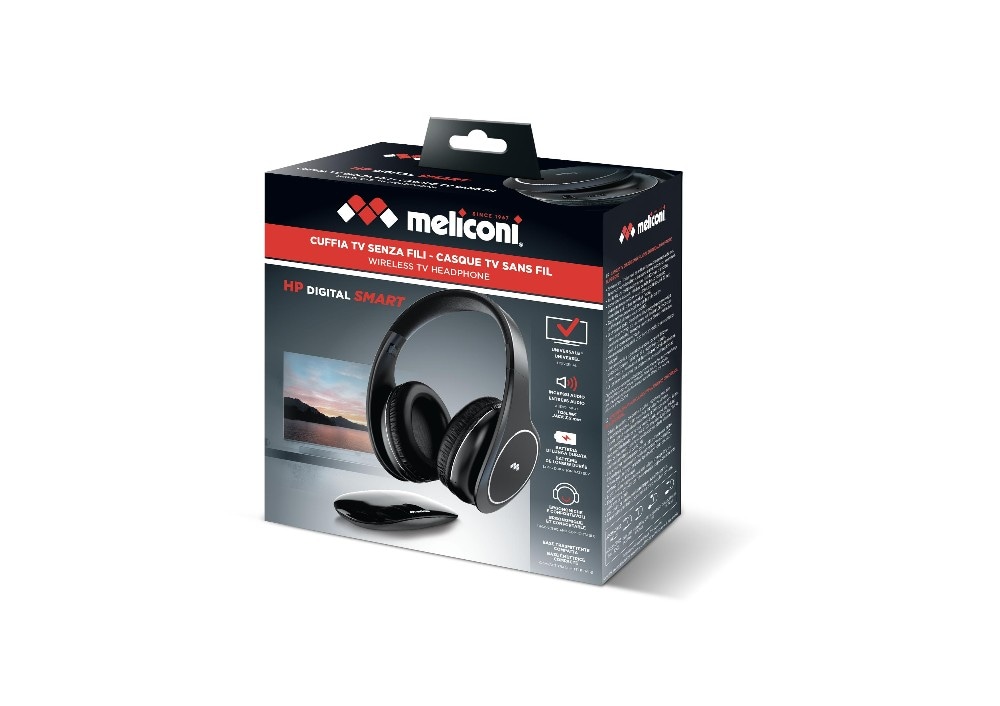 Meliconi HP Digital Smart Cuffia TV senza fili Full Digital in offerta da Euronics