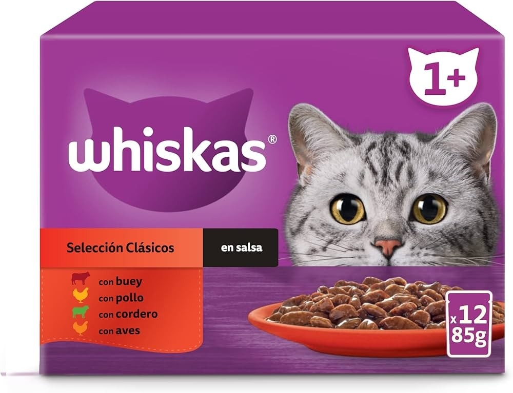 Alimento umido per gatti 85 g x12 Whiskas - Offerta nel negozio Iper La grande i
