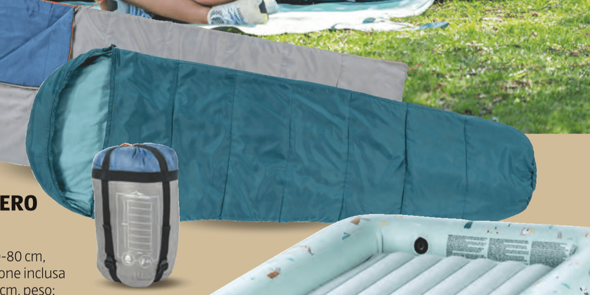 Sacco a Pelo Leggero Adventuridge - Offerta nel negozio ALDI