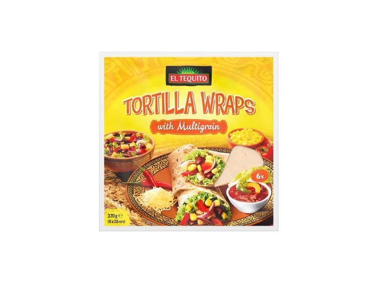 El Tequito Tortilla wraps 8x 20 cm, 320 g confezione - Offerta nel negozio Lidl