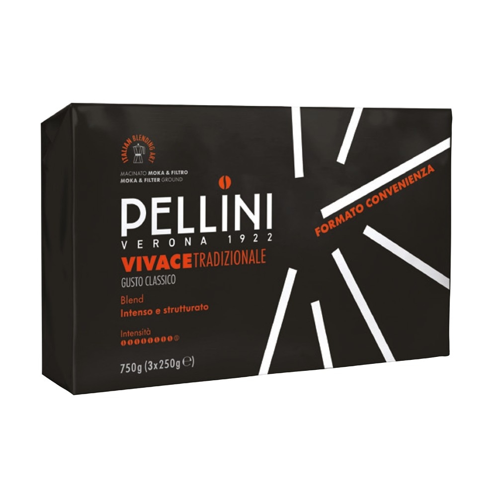 Caffè Vivace Tradizionale Classico 3 x 250 g Pellini in offerta da ALDI