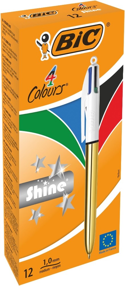Bic 4 Colours Shine penna in offerta da Bennet