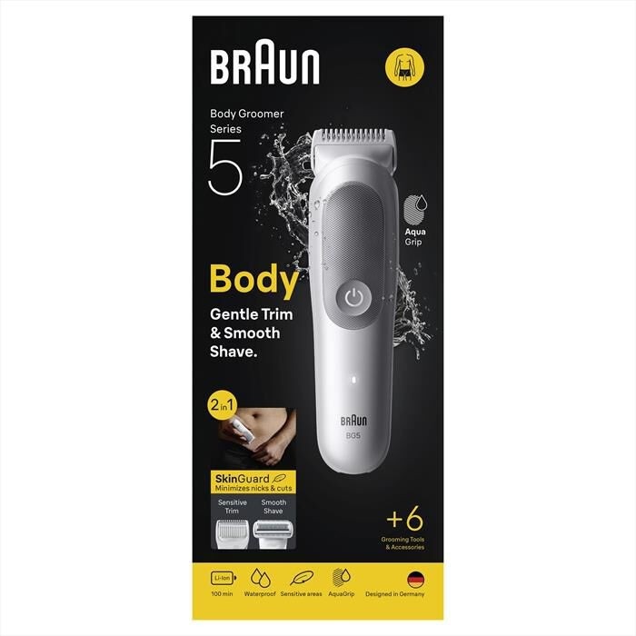 Braun rasoio ricaricabile BG 5550 in offerta da Euronics