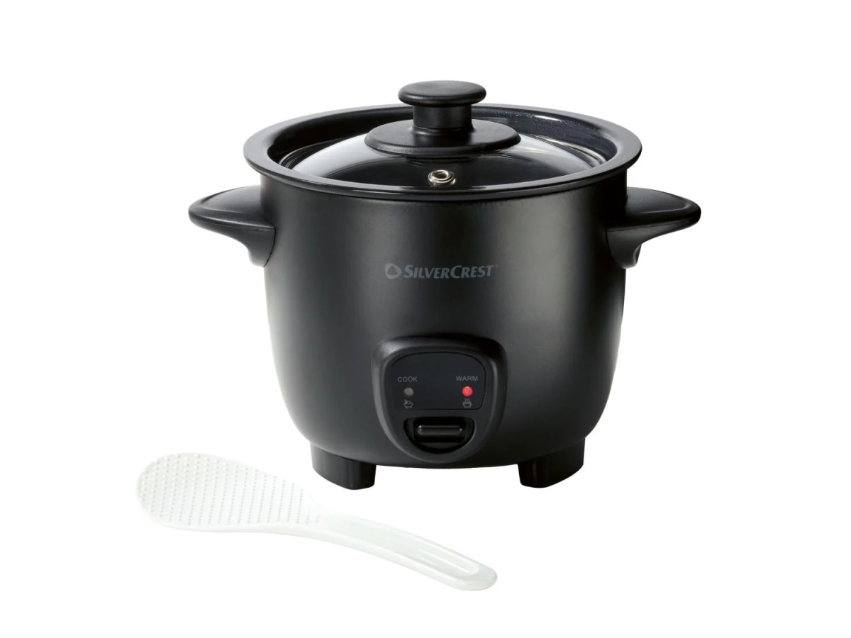 Silvercrest mini cuociriso elettrico in offerta da Lidl