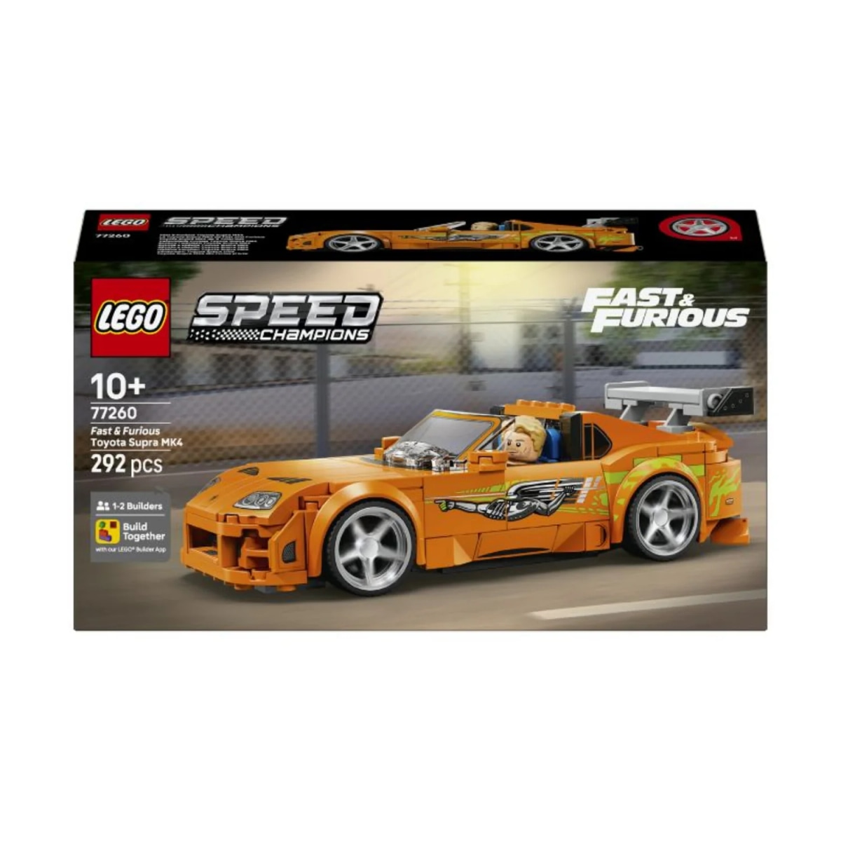 The Fast and The Furious Toyota Supra MK4 292 pcs Lego - Offerta nel negozio Euronics