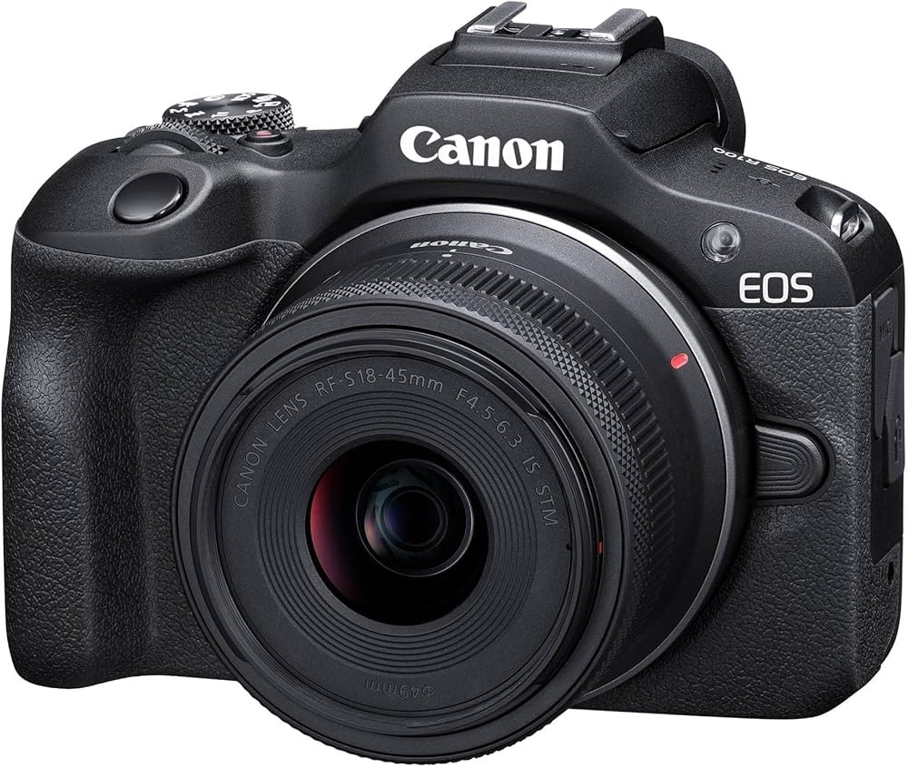 Fotocamera mirrorless EOS R100 RF-S 18-45mm Canon - Offerta nel negozio Unieuro