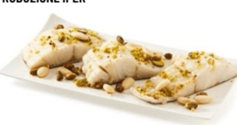 Merluzzo con mandorle e pistacchi PRODUZIONE IPER in offerta da Iper La grande i
