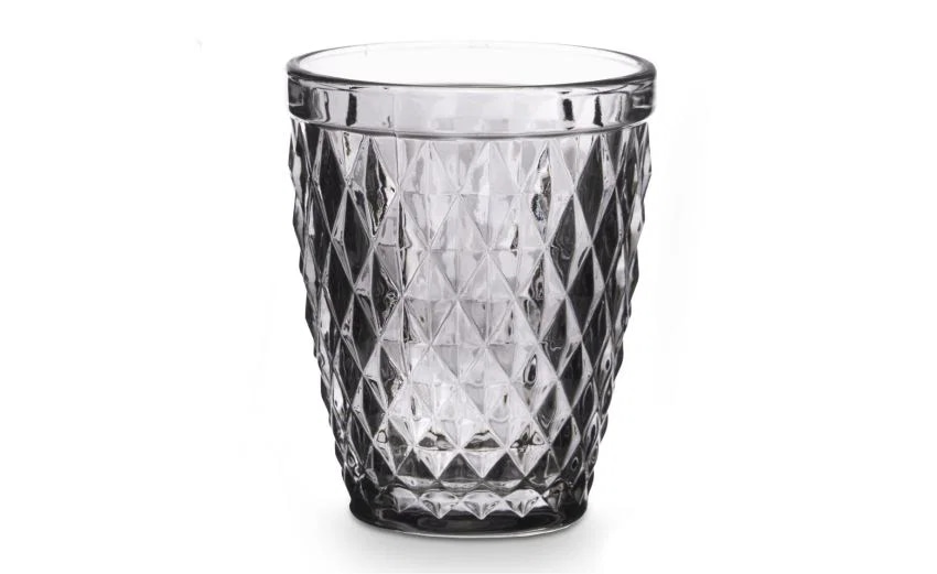 Bicchiere alto grigio in offerta da Carrefour