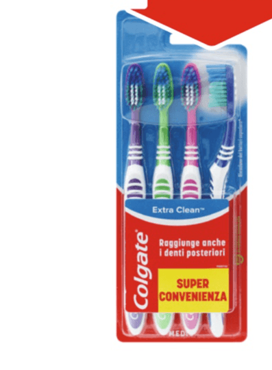 Colgate spazzolini pacco convenienza 4 pezzi - Offerta nel negozio Dm