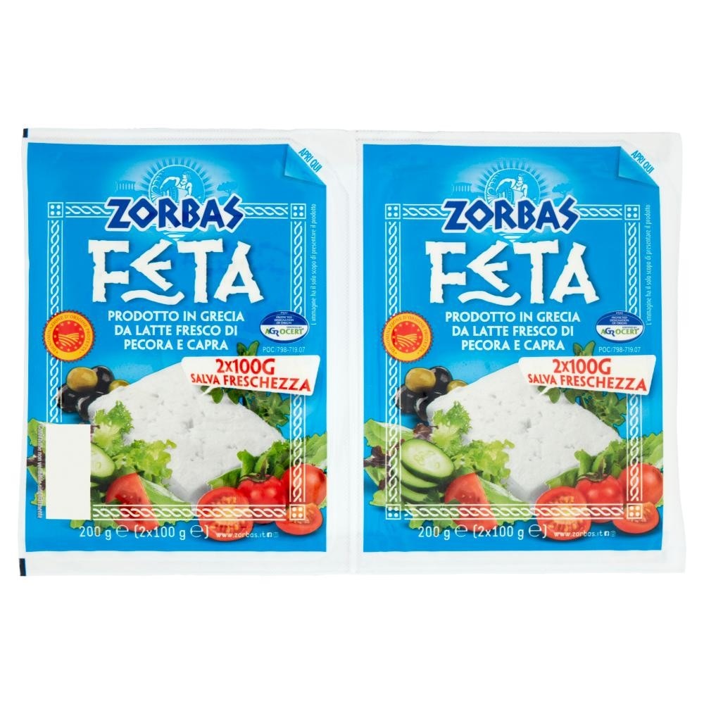 Feta DOP Zorbas 2x100 g in offerta da Il Gigante
