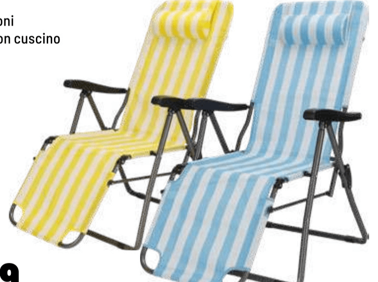 Sedia Relax pieghevole - Offerta nel negozio Iper La grande i