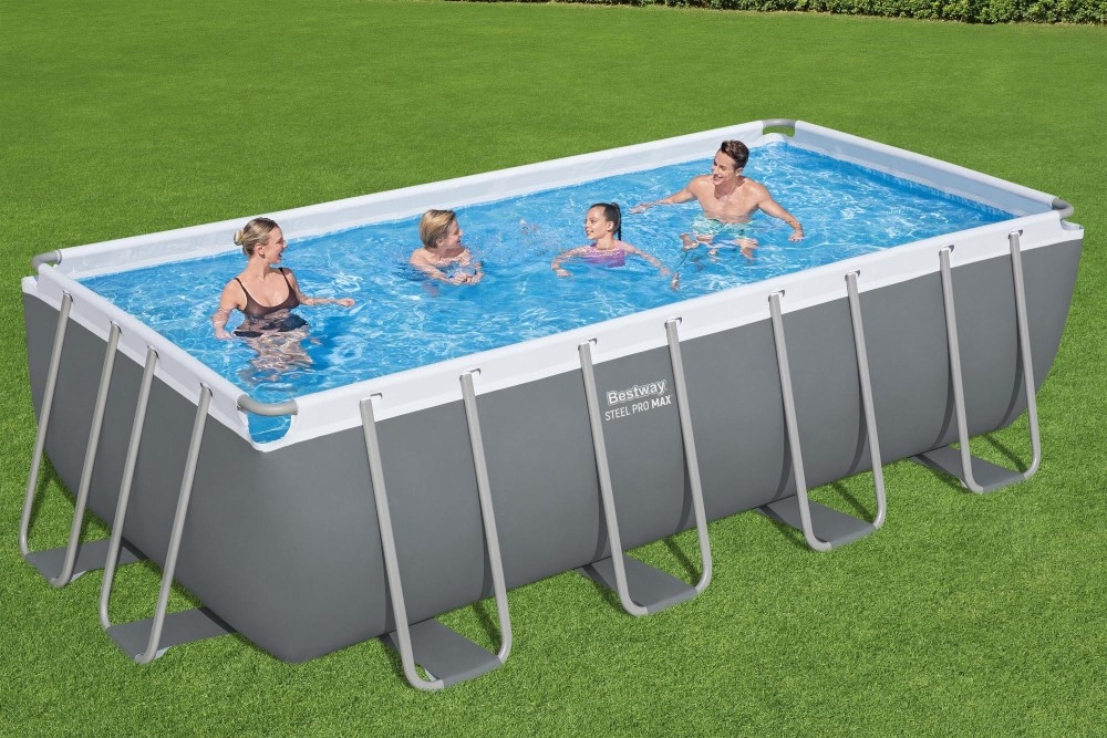 Piscina Rettangolare Steel Pro Max Bestway - Offerta nel negozio Happy Casa