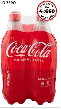 Coca Cola Original o Zero 2,64 L Coca-Cola in offerta da Bennet