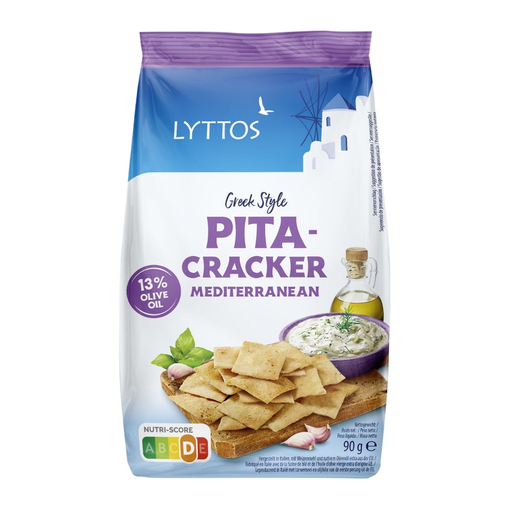 Pita Cracker 90 g Lyttos - Offerta nel negozio ALDI
