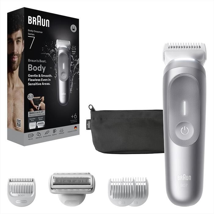 Braun Depilatore Corpo Serie 7 BG 7550 in offerta da Comet