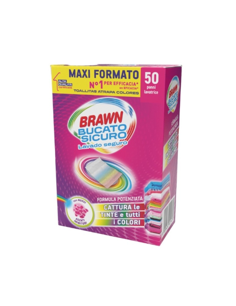 Brawn Bucato Sicuro Maxi 50 pezzi in offerta da Happy Casa