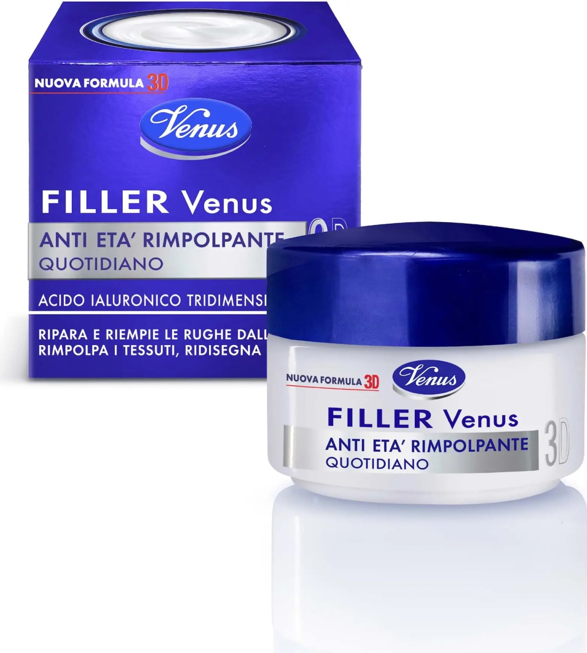 Filler anti età rimpolpante quotidiano 3D Venus 50 ml in offerta da Bennet
