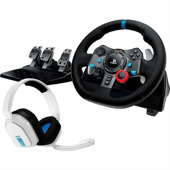 Volante G29 con Cuffie Astro A10 Logitech - Offerta nel negozio MediaWorld