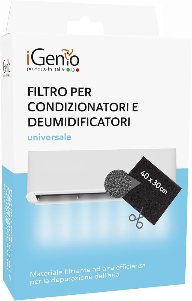 Filtro universale per climatizzatori e deumidificatori iGenio in offerta da Comet