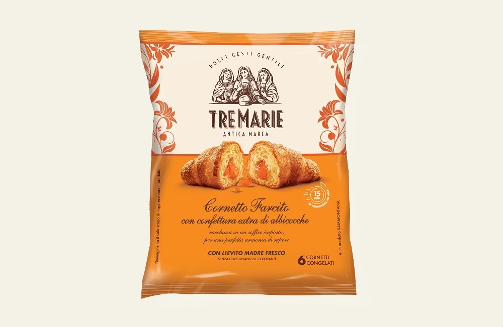 Cornetti vuoti o all'albicocca Tre Marie 330 g in offerta da Coop