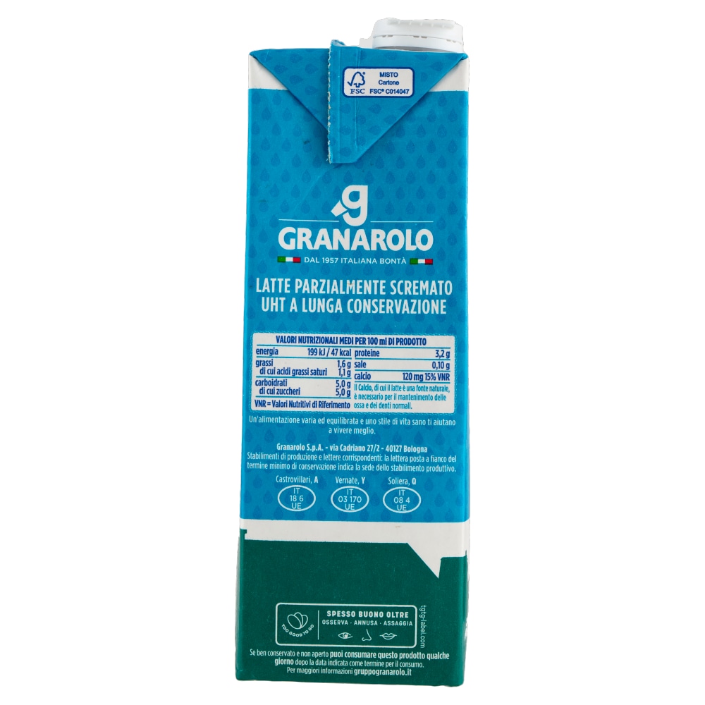 Latte UHT Brick 1 l GRANAROLO in offerta da Carrefour