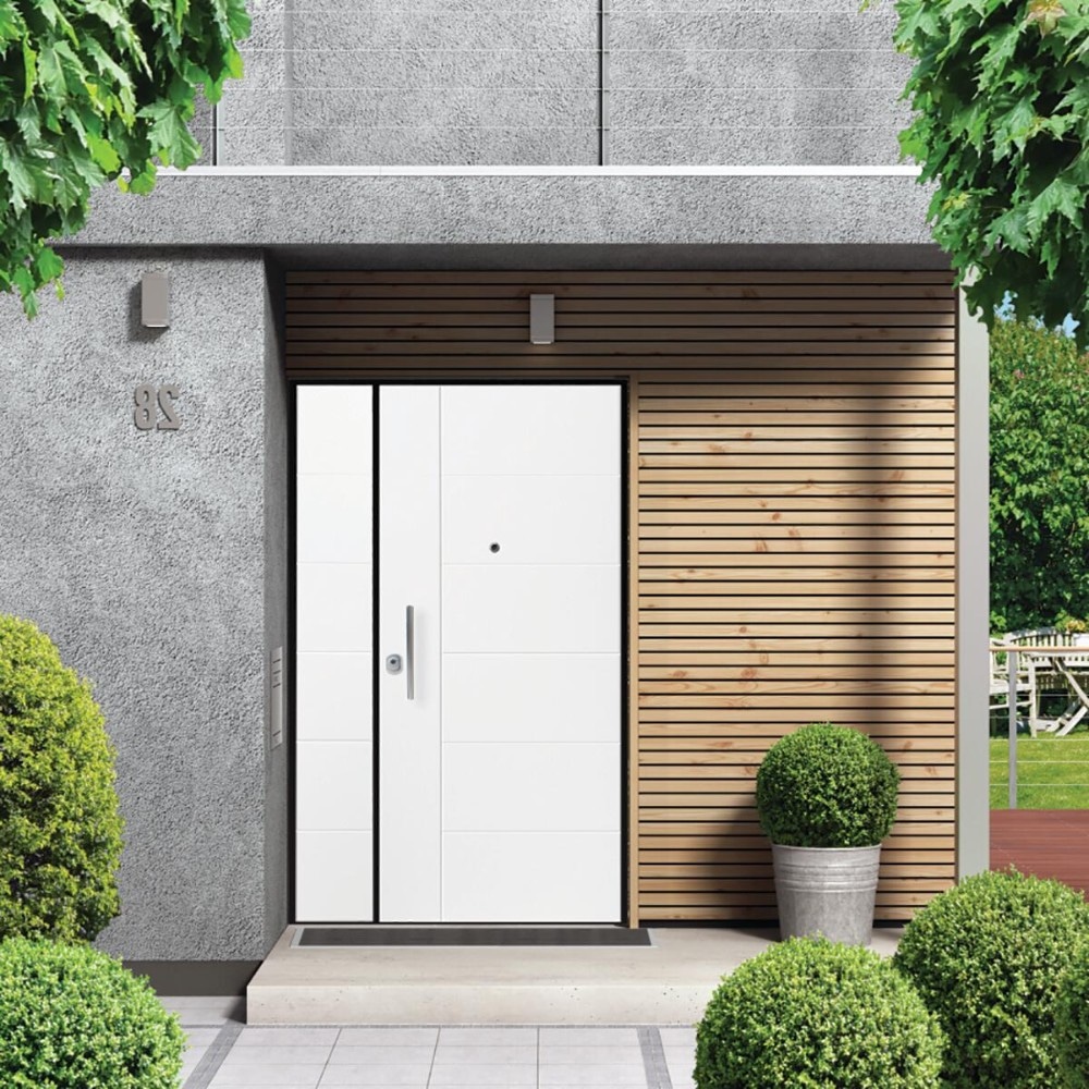 Porta blindata da esterno Seal L90xH210 cm Yale - Offerta nel negozio Leroy Merlin