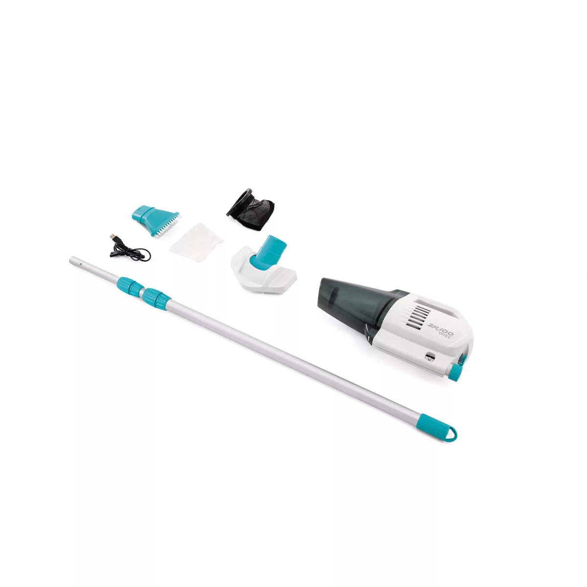 Aspirapolvere Ricaricabile per Piscina e Pure Spa Vacuum ZR100 INTEX in offerta da Happy Casa