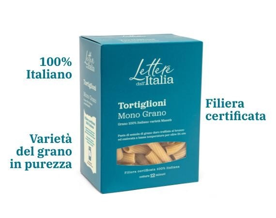 Lettere dall'Italia pasta mono grano 500 g in offerta da MD