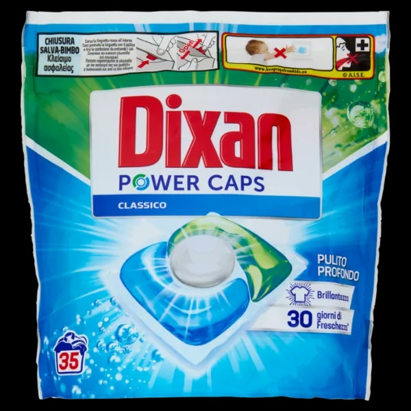 Dixan Power Caps Classic 35 pezzi in offerta da Lidl
