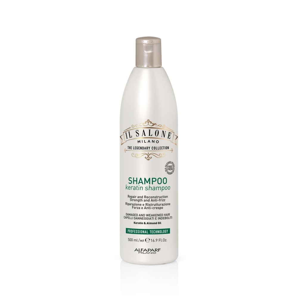 Shampoo Keratin capelli danneggiati e indeboliti Il Salone Milano 500 ml in offerta da Bennet