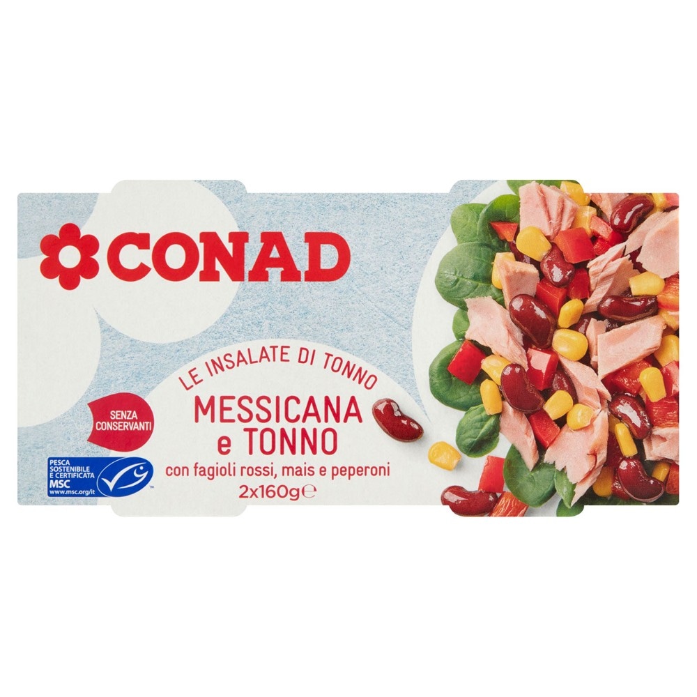 Insalata di tonno assortita 2 x 160 g in offerta da Eurospin