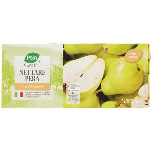 Succhi di frutta 200 ml x 3 Pam in offerta da Panorama