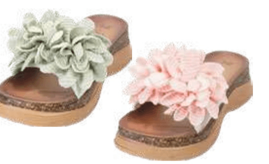 Ciabatta donna Jomix (floreale con fiore) mis. 36/41 - Offerta nel negozio Iper La grande i