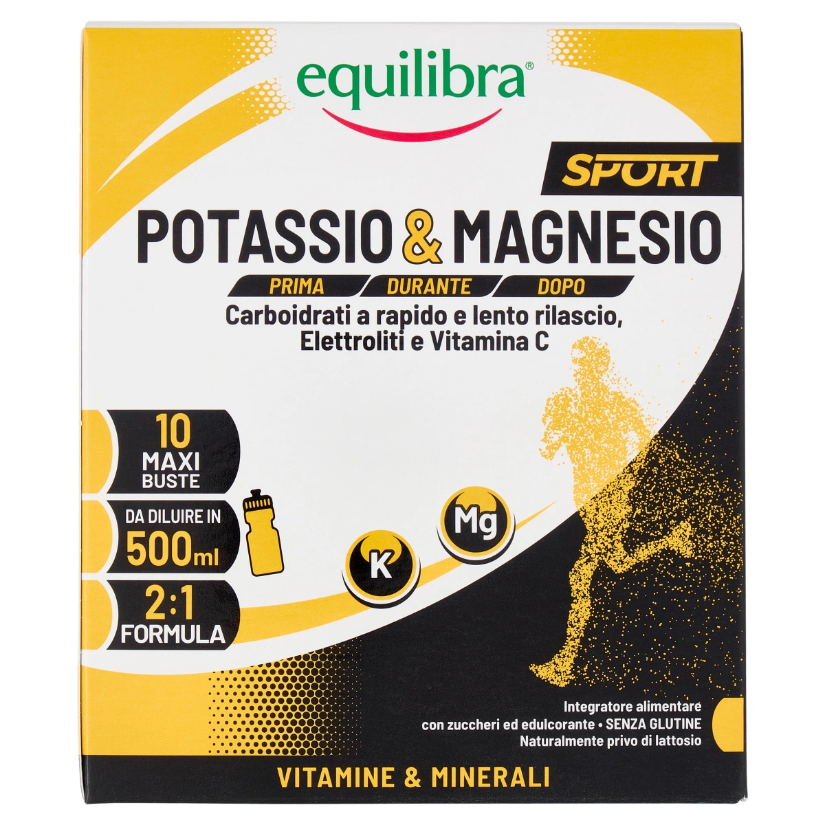 Equilibra Sport Potassio e Magnesio 10 maxi buste - Offerta nel negozio Dm