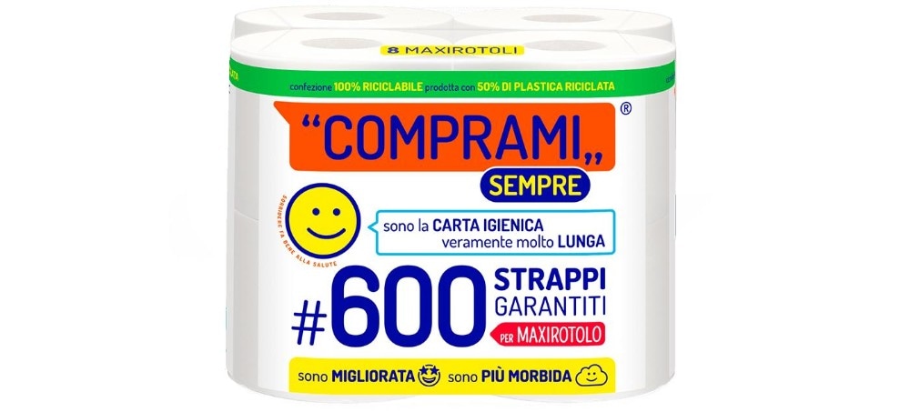 Comprami Sempre carta casa 6 rotoli in offerta da Iper La grande i