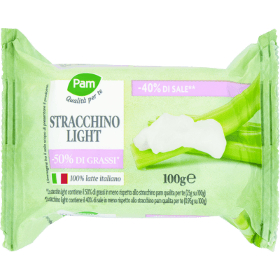Stracchino light PAM 100 g in offerta da Panorama