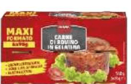 Carne di bovino in gelatina conf. da 6 pz - 6 x 90 g = 540 g in offerta da Penny