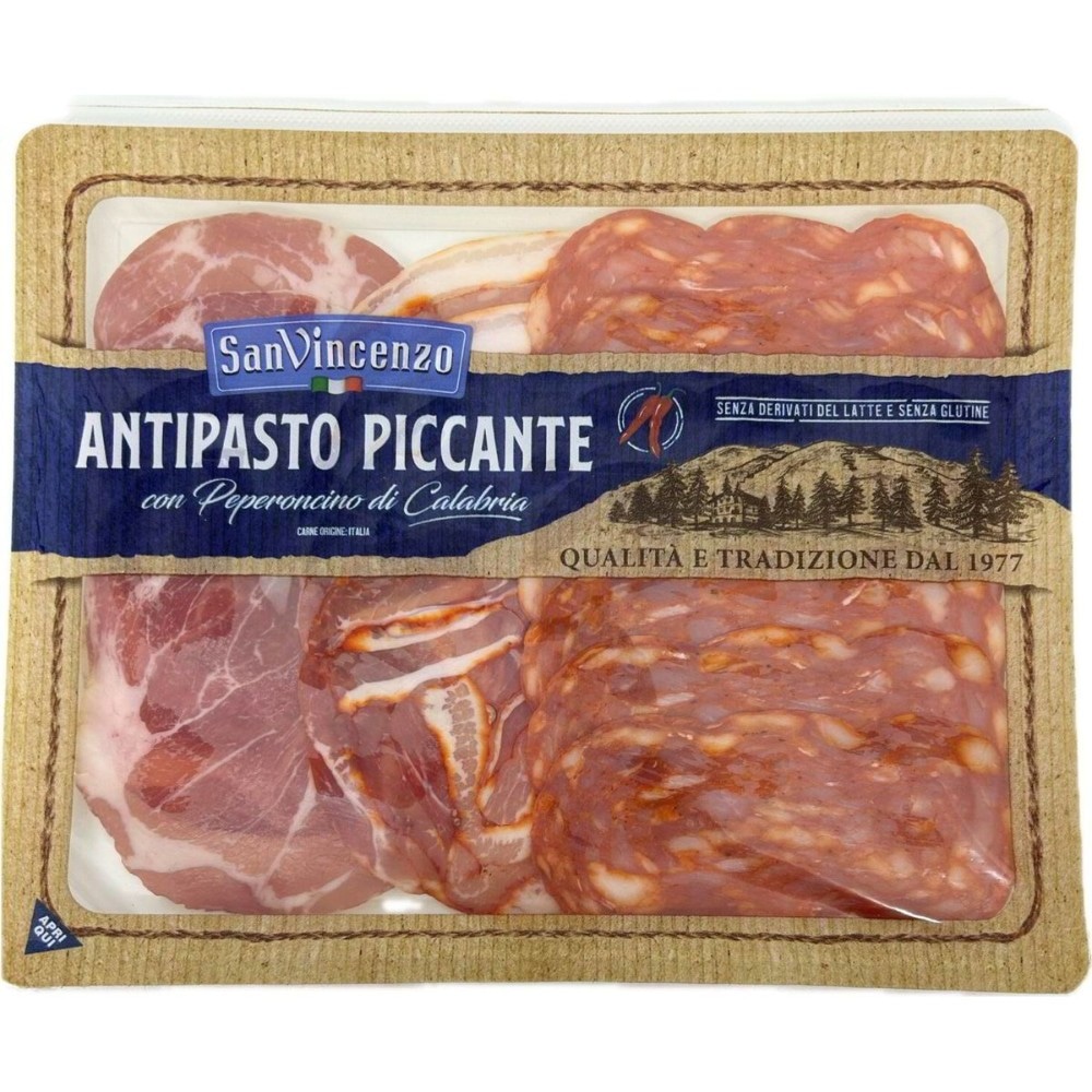 Antipasto piccante San Vincenzo 100 g in offerta da Il Gigante