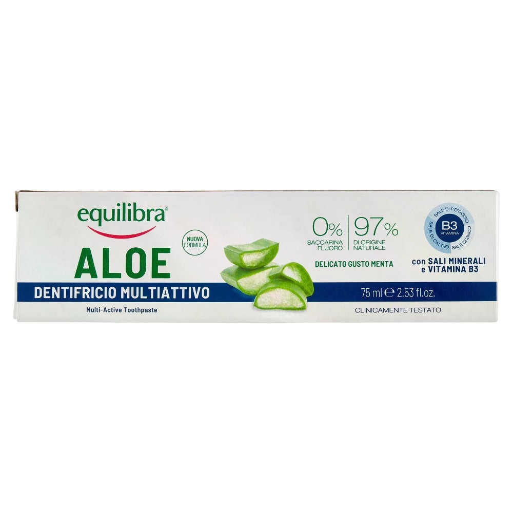 Dentifricio Aloe Equilibra ml 75 - Offerta nel negozio Bennet