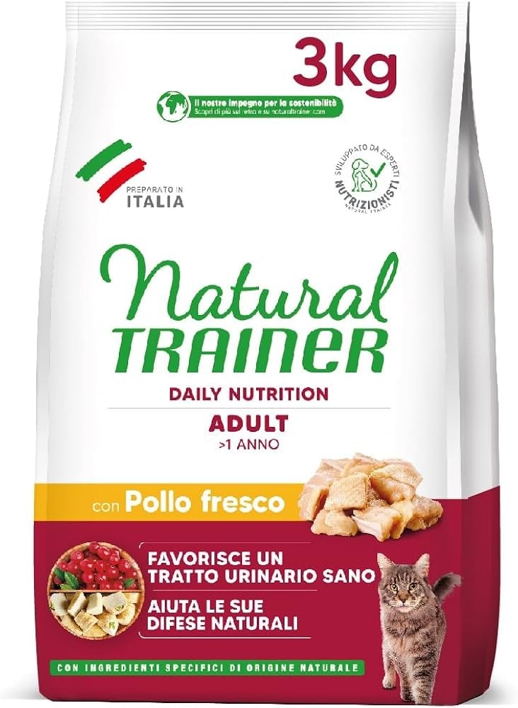 Natural Trainer crocchette per gatti 3 kg in offerta da Iper La grande i