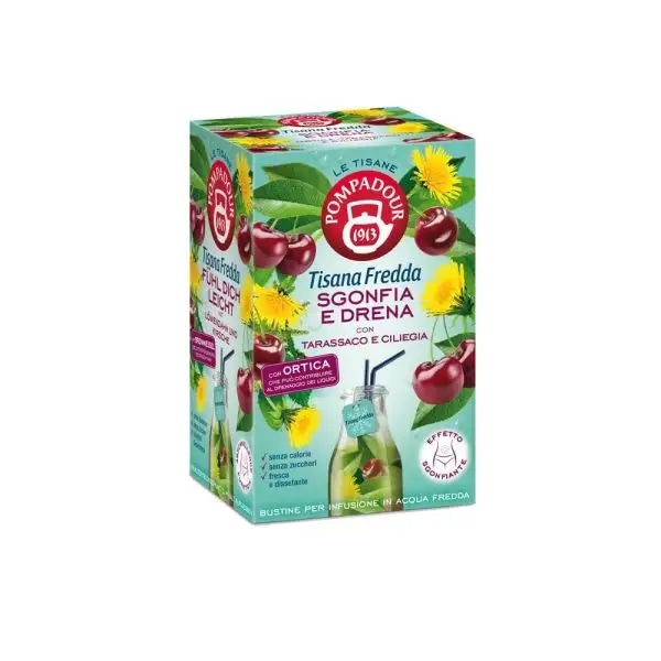 Pompadour tisana fredda funzionale 18 bustine - Offerta nel negozio Dm